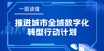 一图读懂 | 推进城市全域数字化转型行动计划